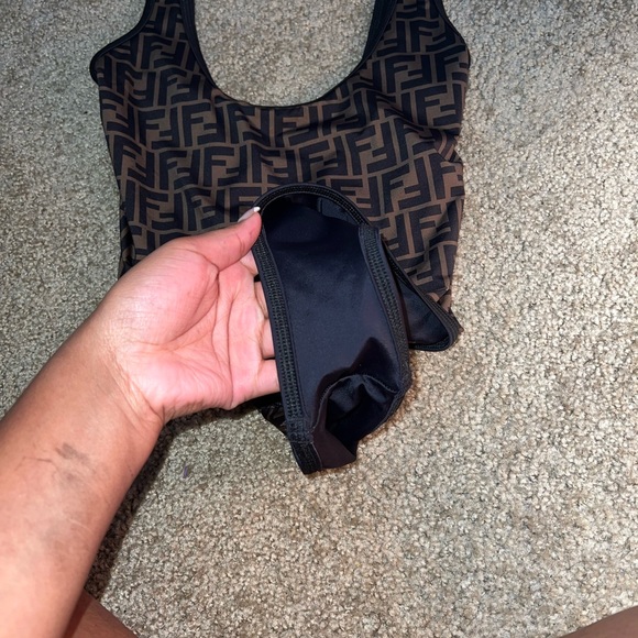 Fendi Swimsuit. Can wear as Regular body suit. Comes with Bag and Dustbag - Picture 3 of 3